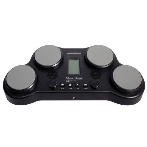 Pad múltiple para percusión Gonher NB-MP4, instrumento de percusión con pads de diferentes tamaños y colores.