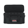Funda Gator para micrófono GM-12B de Musical Santa Cecilia, protección acolchada y resistente para micrófono en color negro.