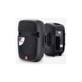 Bafle activo QMC 10A de Musical Santa Cecilia con acabado plastificado, Bluetooth, USB y radio FM, visible en la imagen