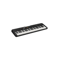 Teclado musical portátil Casio CT-S200 de Musical Santa Cecilia con eliminador, vista frontal con botones y pantalla.