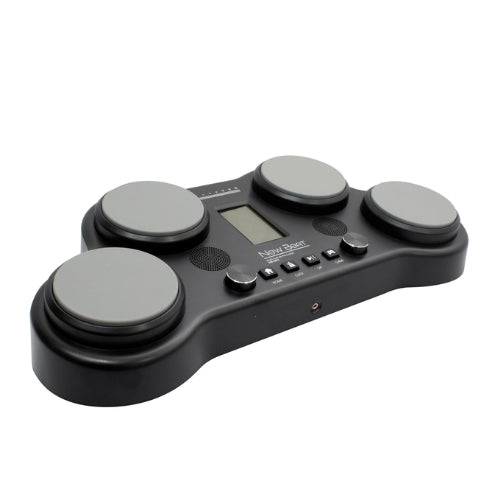 Pad de percusión Multi Pad Gonher NB-MP4, instrumento de percusión con múltiples sonidos y controles visibles en la imagen.