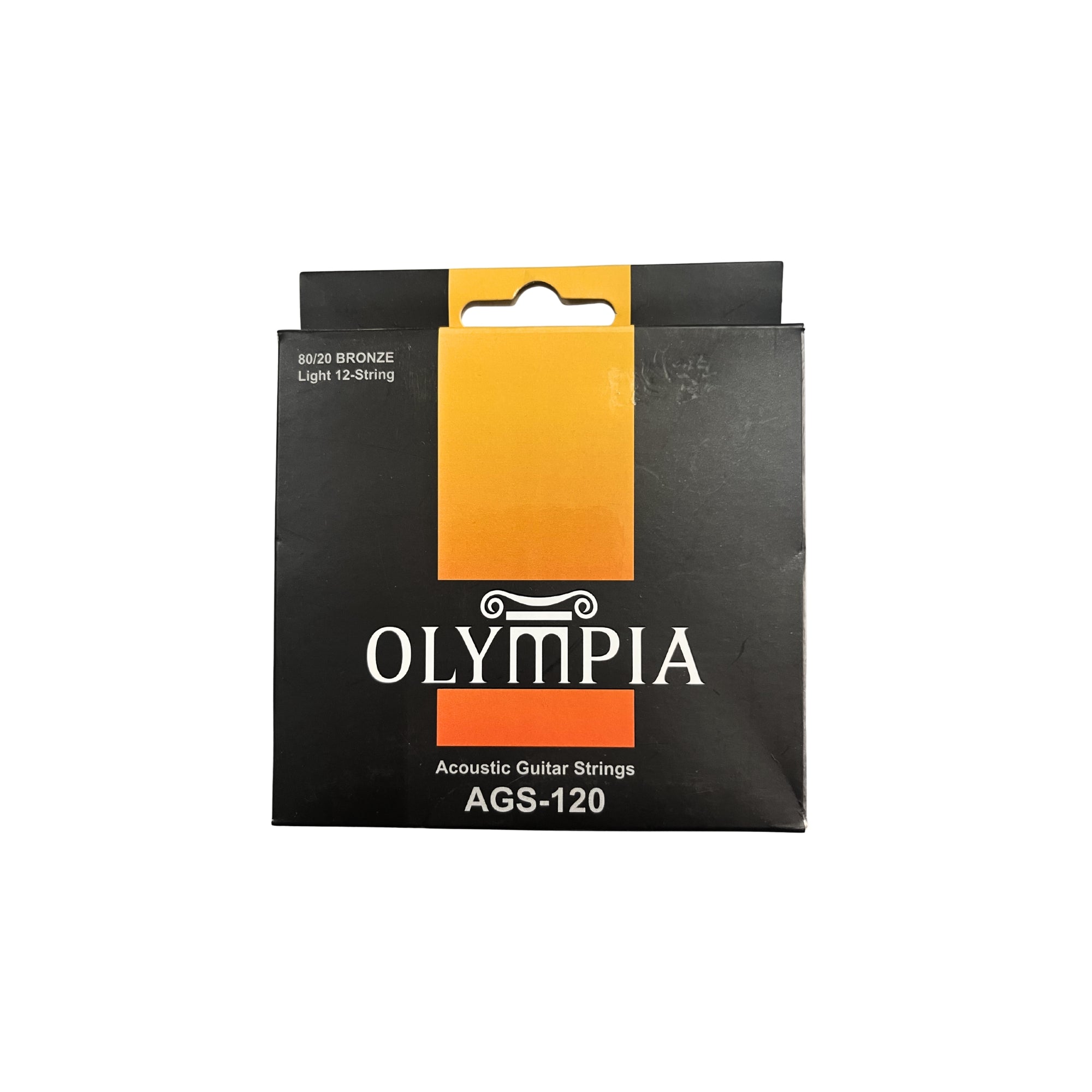Juego de Cuerdas Para Guitarra Acustica Olympia 12 Cuerdas