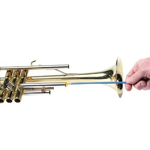 Kit de accesorios Music Nomad de 3 piezas con cepillos para trompeta, marca Gonher, para limpieza y mantenimiento de instrumentos musicales.