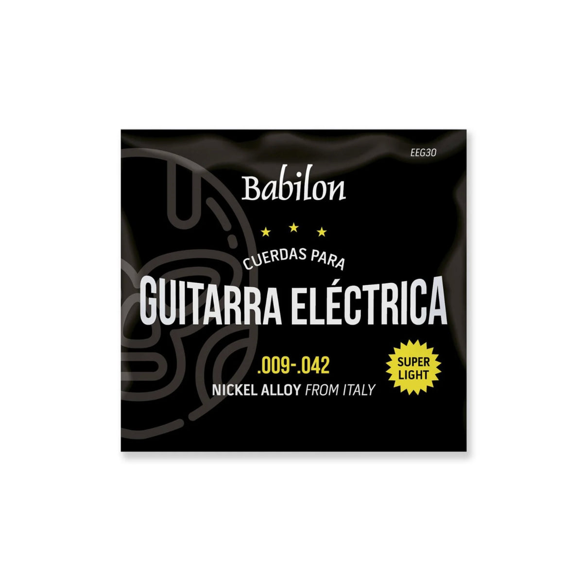 Juego de Cuerdas Babilon 0.009–0.042 para Guitarra Eléctrica EEG30/009